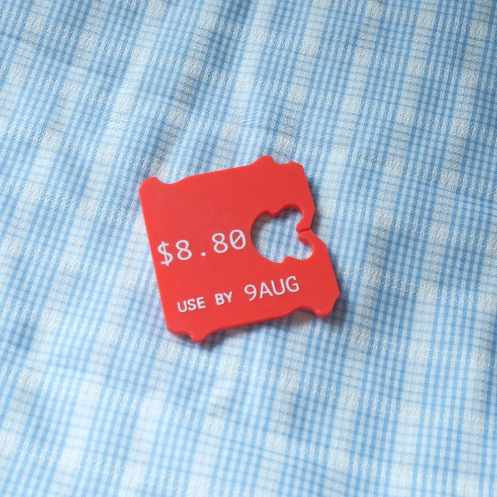 Bread Tag Coaster (Customisable)